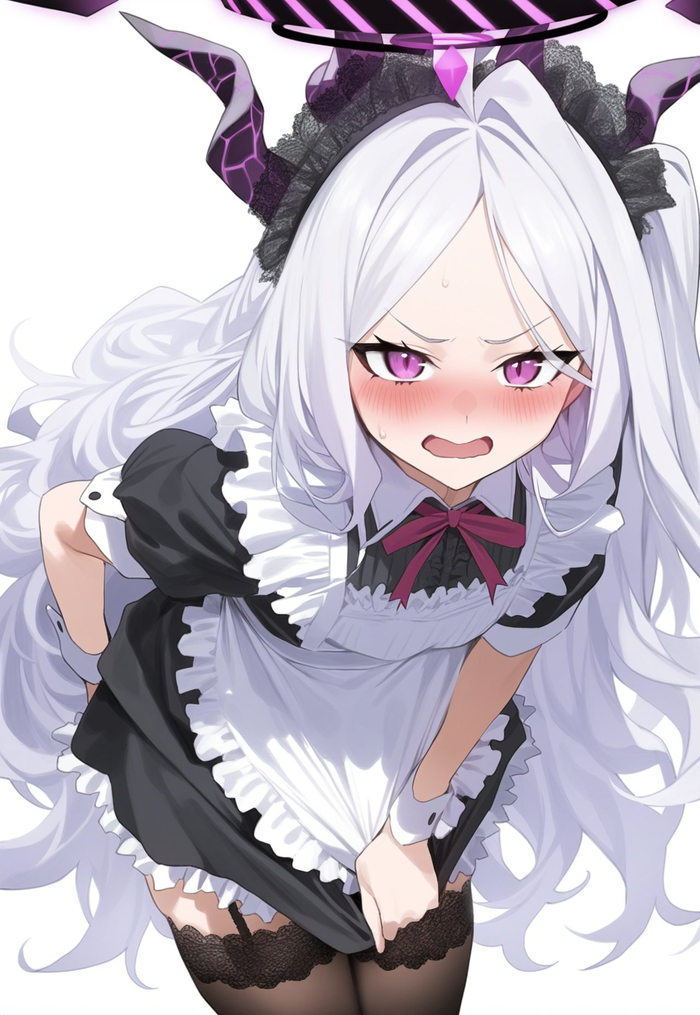     ? , Anime Art, Blue Archive, Sorasaki Hina,   , , 