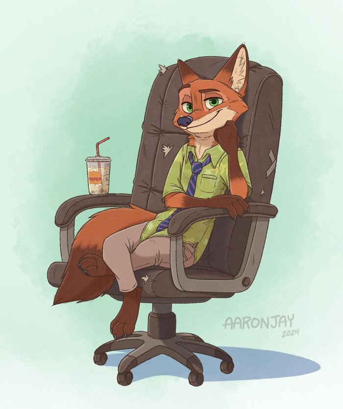     AARONJAY  2, Nick Wilde, Judy Hopps, , Furry Fox, Furry rabbit, Furry wolf, , , 