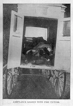 Катастрофа в театре «Iroquois»: 605 погибших и сотни раненых за считанные минуты Катастрофа, 20 век, История (наука), Пожар, Длиннопост Катастрофа в театре «Iroquois»: 605 погибших и сотни раненых за считанные минуты Катастрофа, 20 век, История (наука), Пожар, Длиннопост