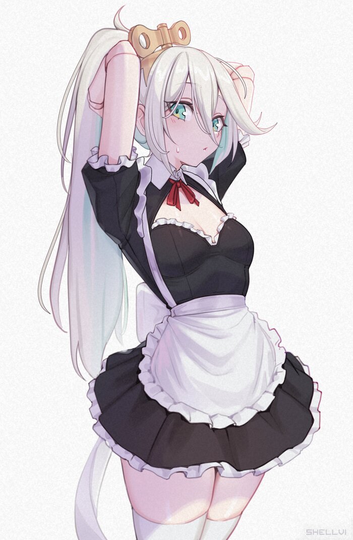 Immergination , Anime Art, Cecilia Immergreen, Hololive, Virtual YouTuber, 