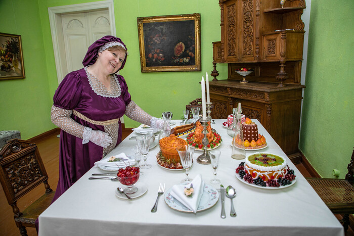 Парадный обед в усадьбе К.Н. Батюшкова