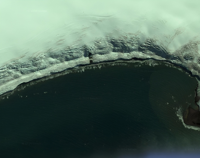 Спутниковое изображение от 3 февраля 2024 года.
