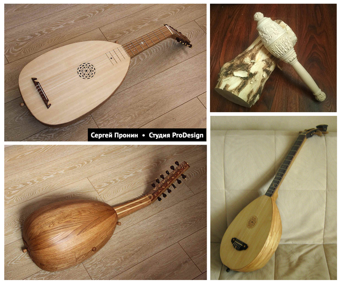 Авторские музыкальные инструменты собственной конструкции