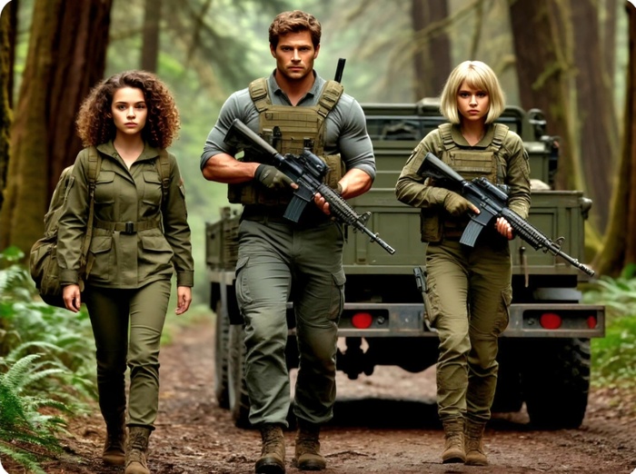 Экспедиция "Заря-1" (создано с помощью ИИ)