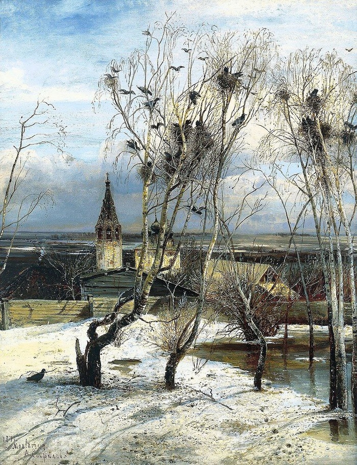 Алексей Саврасов "Грачи прилетели" (1871)