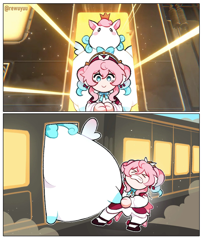    /    , Anime Art, Honkai: Star Rail, Hyacine (Honkai: Star Rail), 