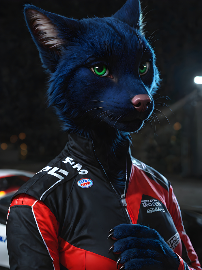    Wolfmks #1539  , , Furry Art, Stable diffusion 3, 