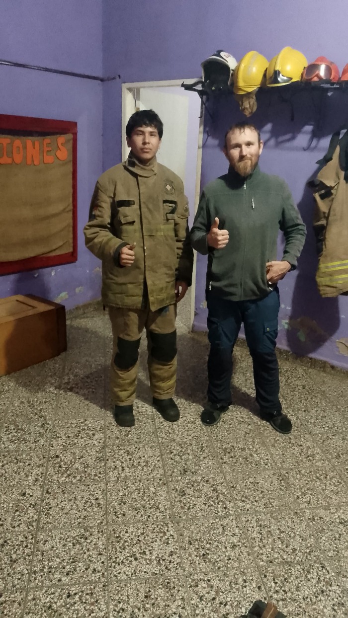 Ночь у пожарных в Парагвае