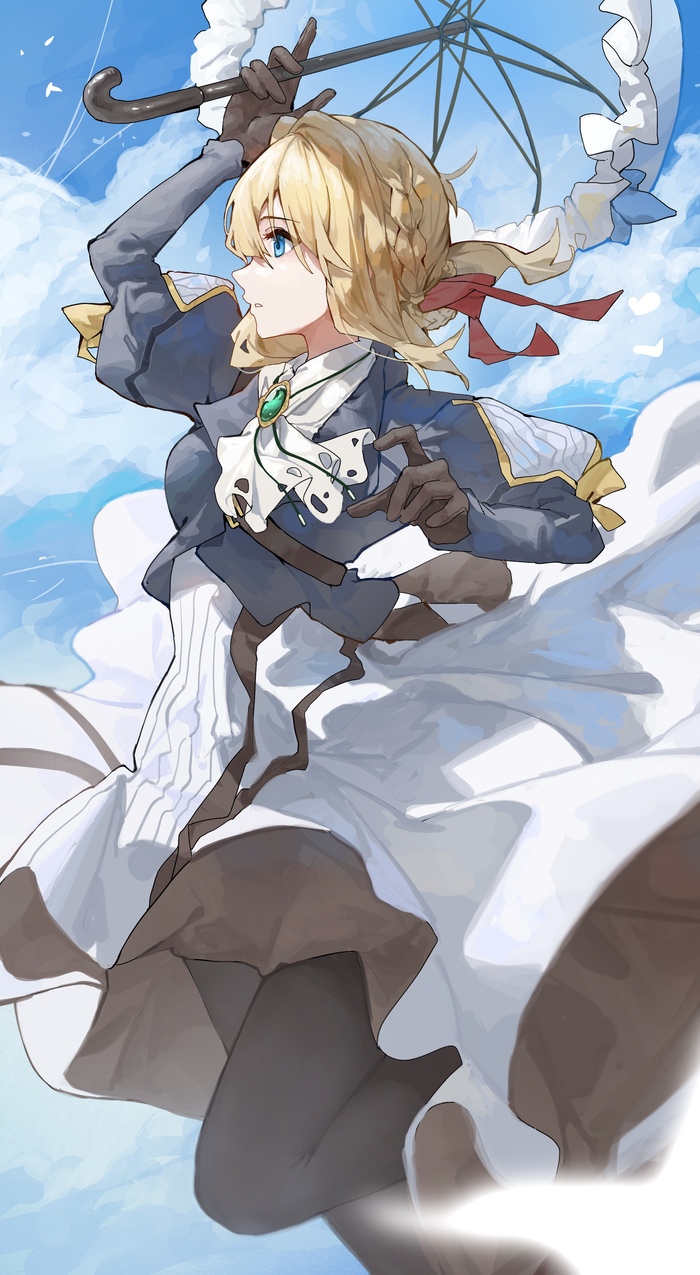 Violet Anime Art, , Violet Evergarden, Pixiv, 