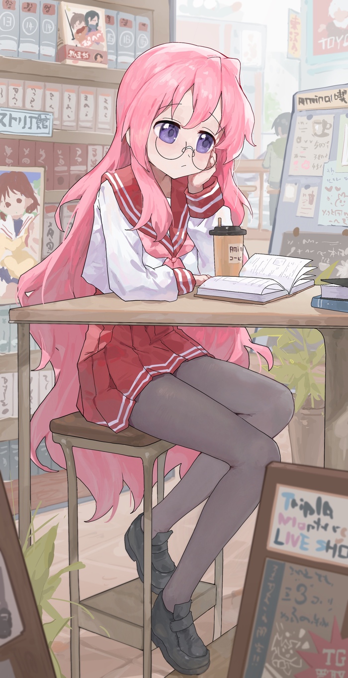 Miyuki Anime Art, , Lucky Star, Miyuki Takara, Pixiv,   