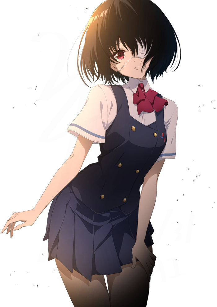Mei Anime Art, , Another, Misaki Mei, Pixiv,  