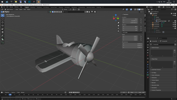  Blender 4.4.3