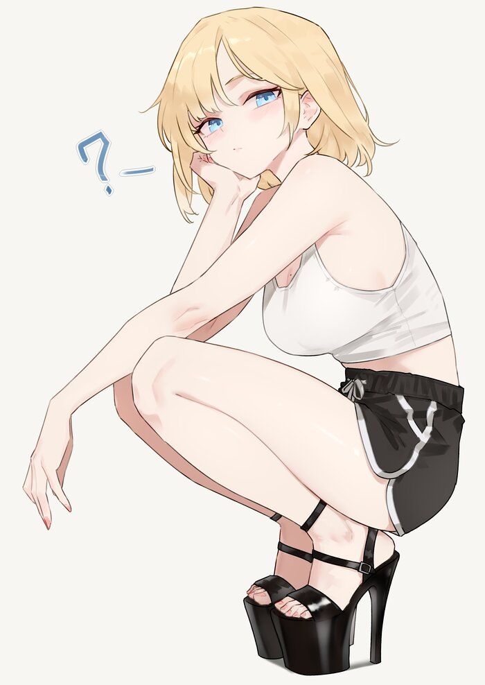 Watson Amelia #001 , Anime Art, Hololive, Watson Amelia, , , , ,  , , Bluefield