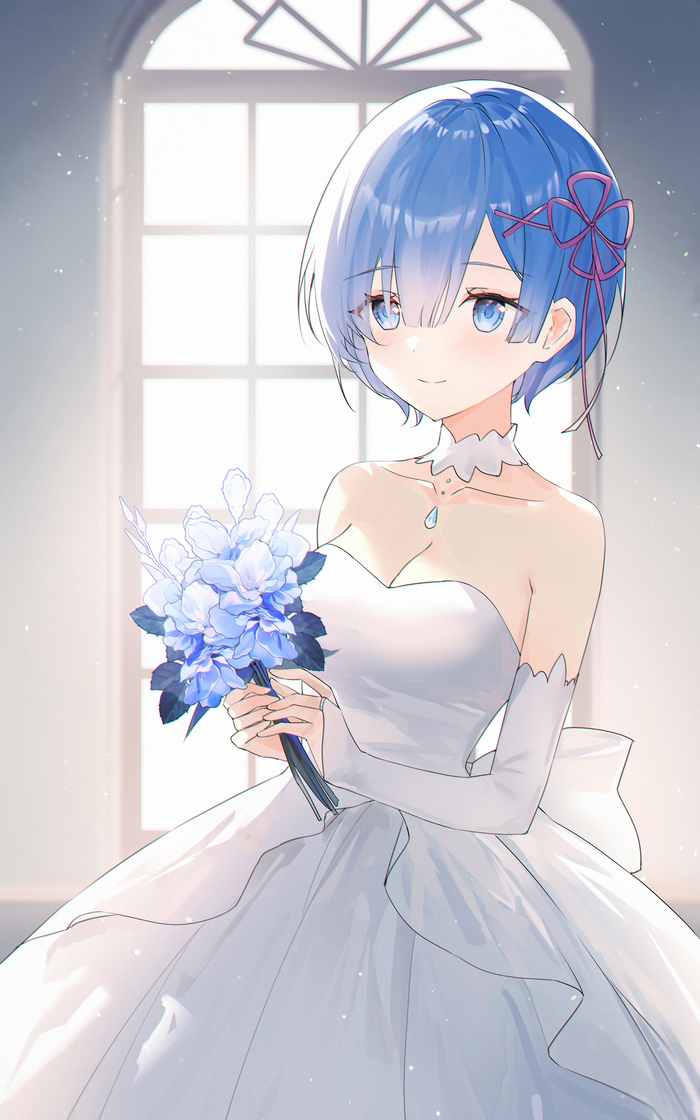  Anime Art, , Re:Zero Kara, Rem (Re:Zero Kara), Pixiv, ,  