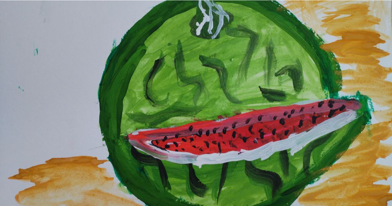 I'll add some children's drawings to your feed - My, Children's drawings, Creation, Gouache, Painting, Longpost