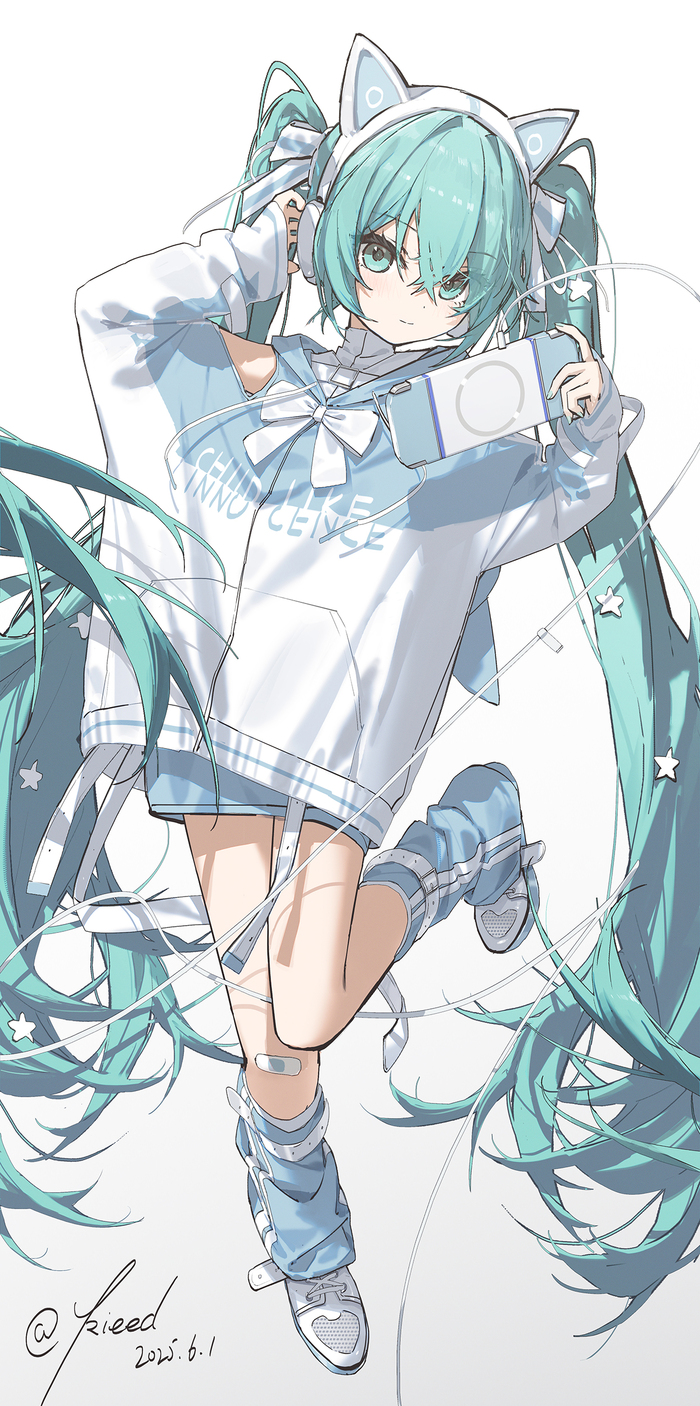Hatsune Miku #294 , Anime Art, Hatsune Miku, ,  , , Kieed