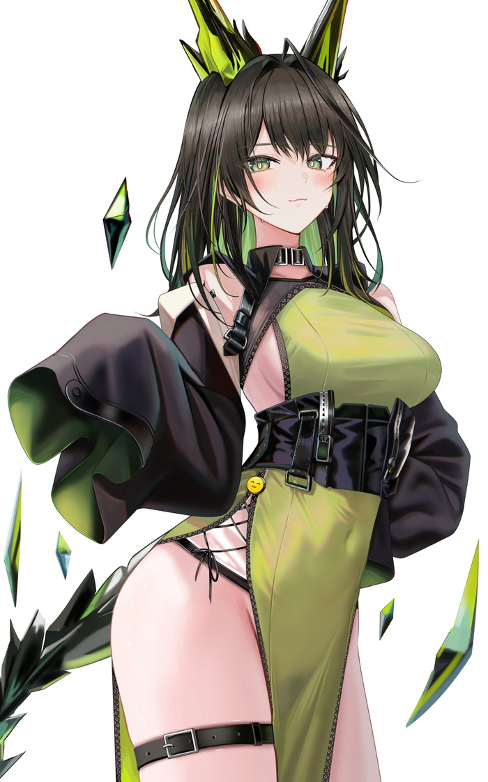 Mon3tr Anime Art, , Mon3tr, Arknights, Pottsness