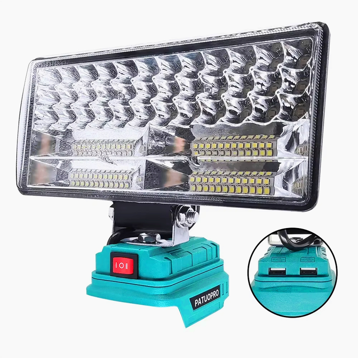 Светодиодный аккумуляторный прожектор