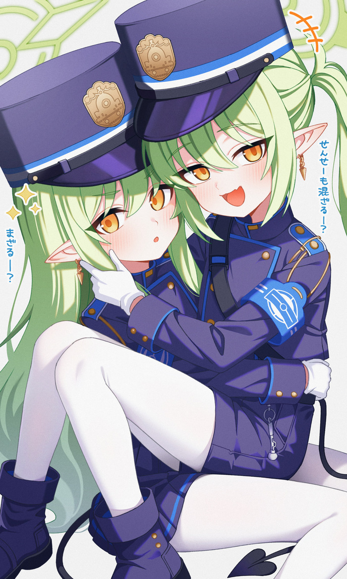     , Anime Art, Loli, Blue Archive, Persona 5, , Tachibana Nozomi, Tachibana Hikari, Justine (Persona 5), Caroline (Persona 5)