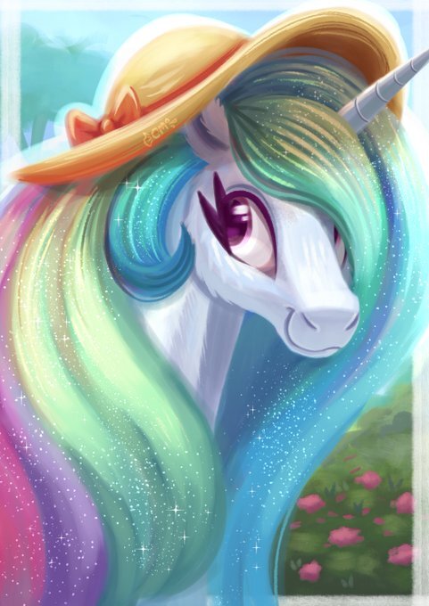  My Little Pony, Ponyart, Princess Celestia