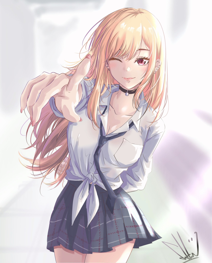  Anime Art, , Sono Bisque Doll wa Koi wo Suru, Marin Kitagawa