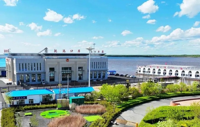 Таможня города Фуюань. Фото из сети интернет.