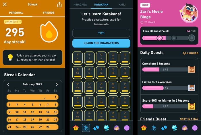��������� ��� ��������� �� Duolingo. ������� ���� ������������� ����� ��������� ������������ ������ ����, � ���� ������������� ������ �����������.