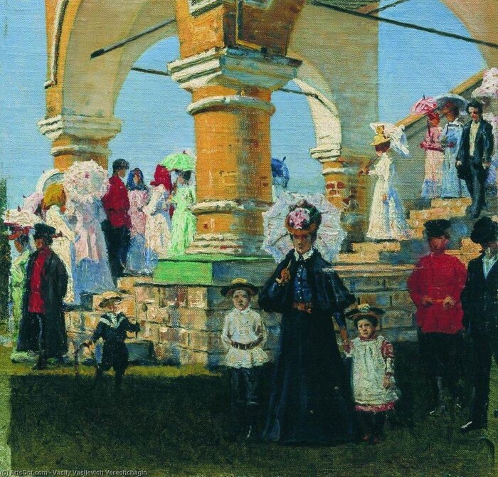 В. В. Верещагин "Троицын день. Село Коломенское"