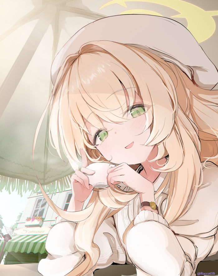 Professor NiyaNiya , Anime Art, Loli, Blue Archive, Professor Niyaniya