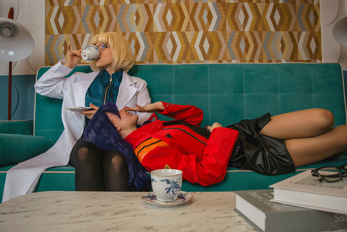      -  Evangelion, Misato Katsuragi, Ritsuko Akagi, , , 