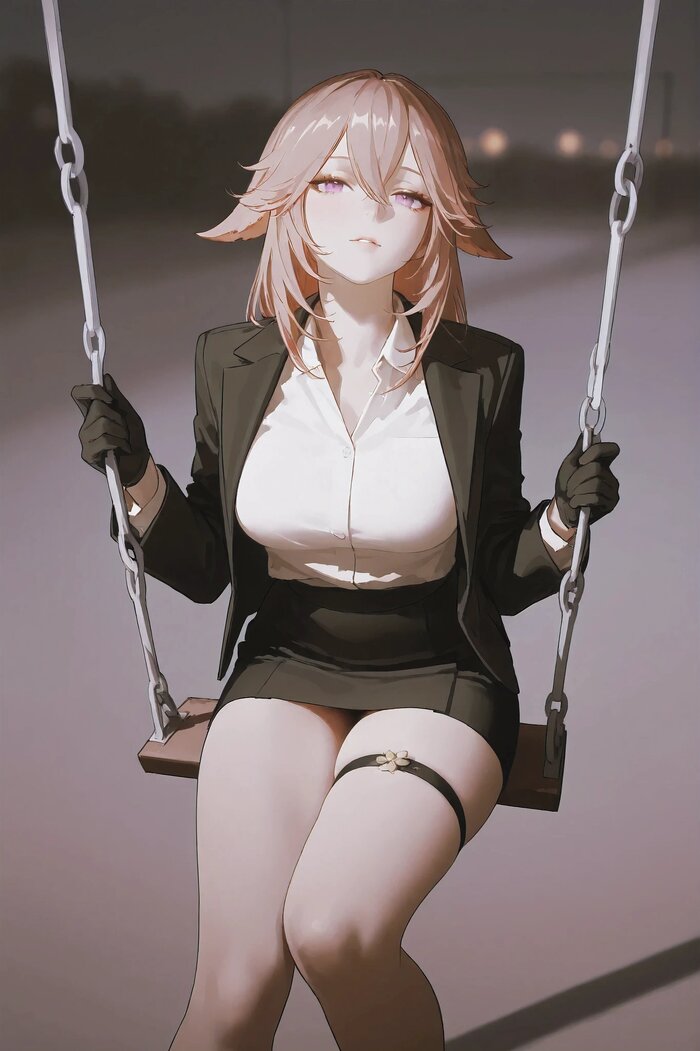   Genshin Impact, , Anime Art, Yae Miko (Genshin Impact),  , , 