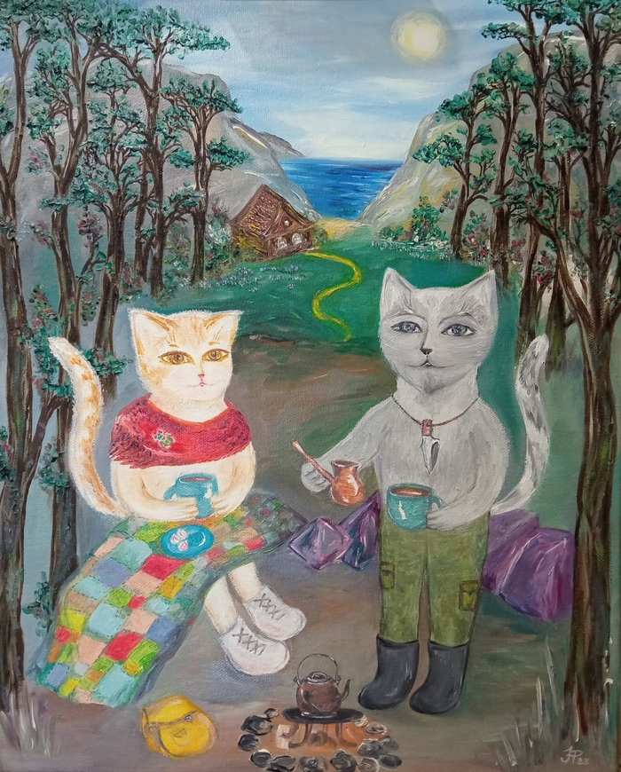 Холст, масло, 40х50 см