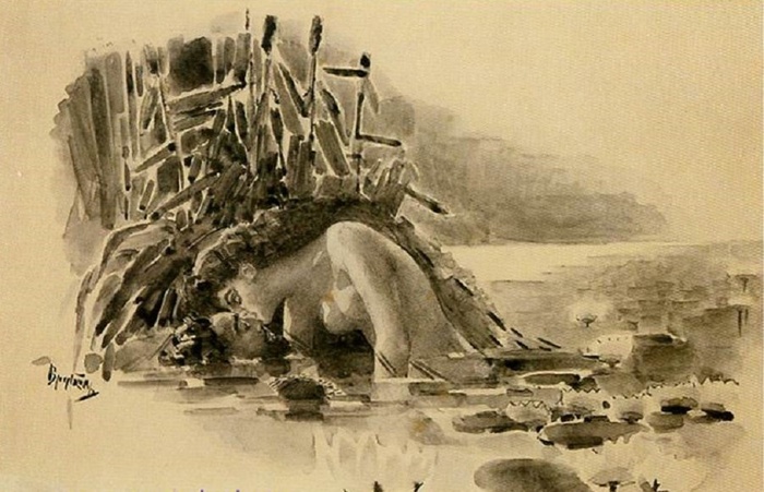 Михаил Врубель «Русалка» (1900)