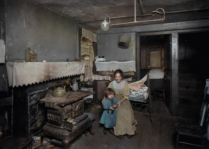 Подборка интересных и необычных фотографий из США. 20 раскрашенных фотографий ХХ века. Часть 22 Историческое фото, Старое фото, 20 век, Фотография, США, Колоризация, Длиннопост