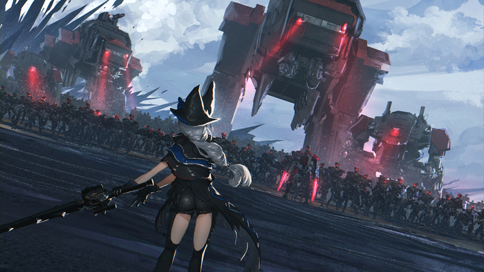 , Anime Art, Skadi, Arknights, Helldivers 2, 