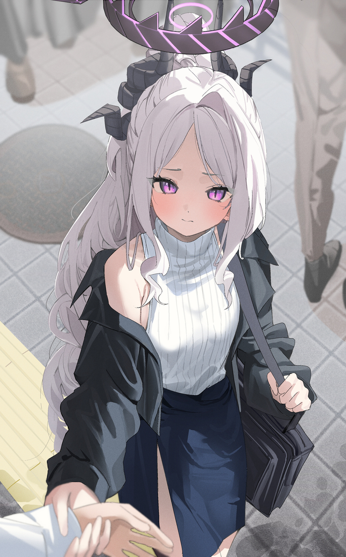  , Anime Art, Blue Archive, Sorasaki Hina,   ,   