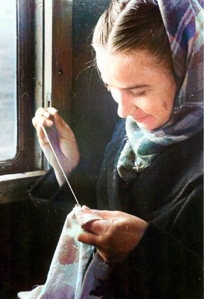 В Советской электричке
