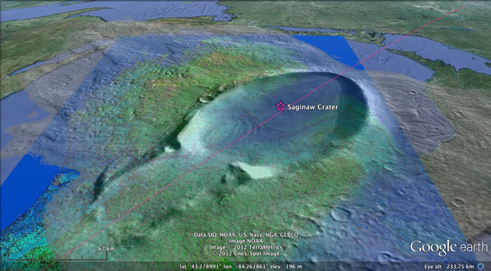   .       Google Earth (Davias, M., Harris, T., 2015. ..49th Annual Meeting).