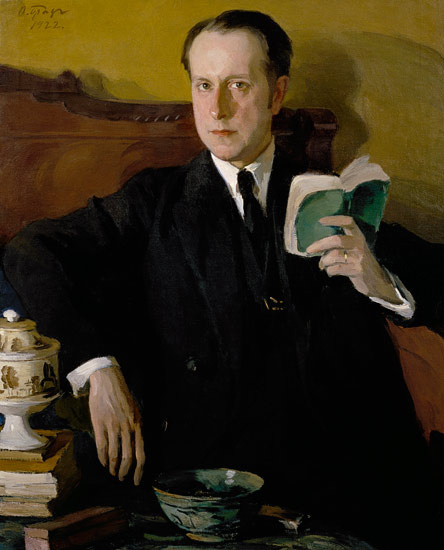 Мстислав Добужинский. Портрет работы Осипа Браза (1922)