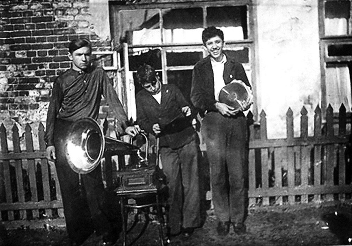 Юрий Никулин с друзьями