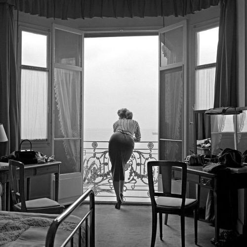 Софи Лорен. Канны, 1955 год.