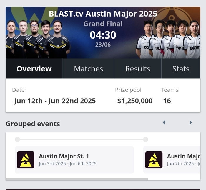      !!!  , Blast, 2025, Austin, Counter-strike 2