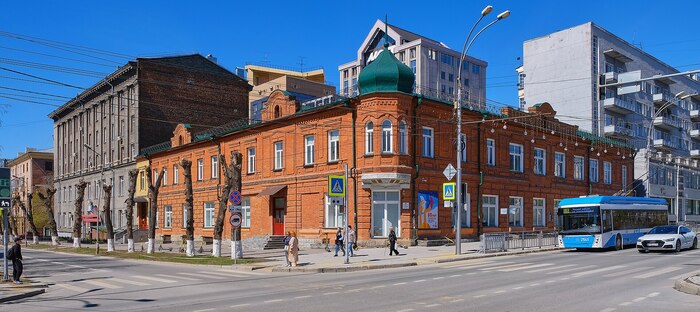 Новосибирск, дом купца Ф. Д. Маштакова