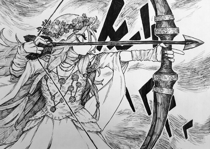     , , Anime Art, Elden Ring, Elden Ring Nightreign, Revenant (Elden Ring), , Game Art, Fromsoftware