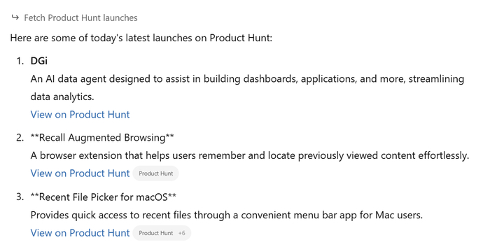 ������ ��������� �� Product Hunt