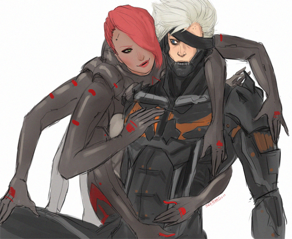     Pixiv, Game Art,  , Metal Gear, Metal Gear Rising, , 