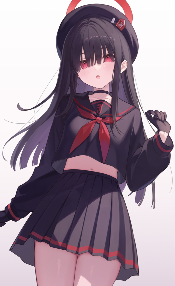 Mob-chan Anime Art, , Blue Archive, Mob-chan (Blue Archive), 