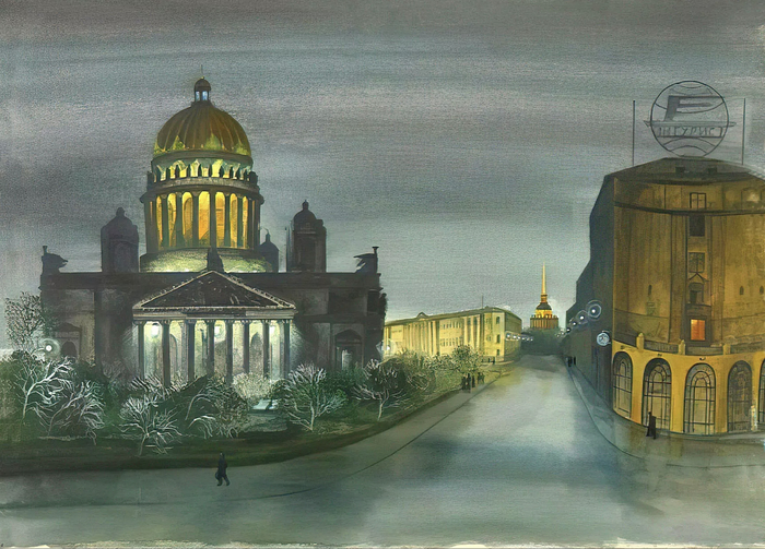 Дзовинар Бекарян, Исаакиевский собор, 1970-е. Государственный музей-памятник «Исаакиевский собор».