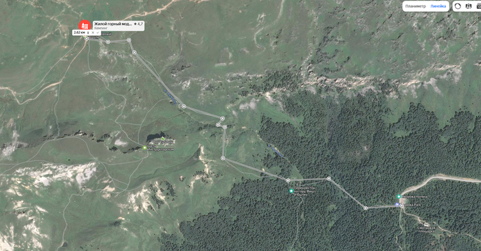 Маршрут первого дня.