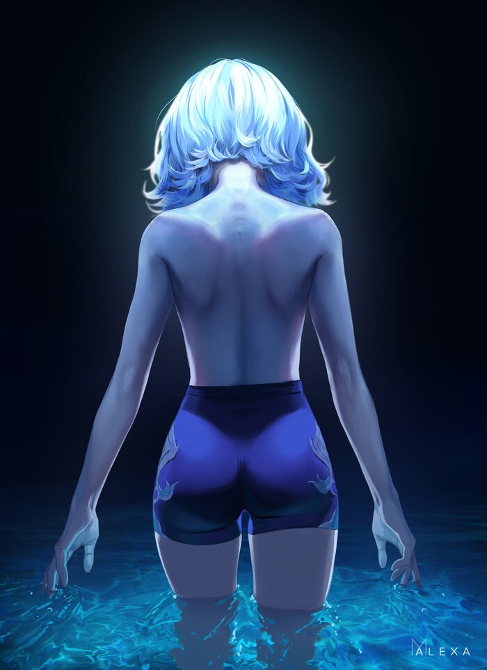   ... Genshin Impact, , Anime Art, Furina (Genshin Impact), ,   